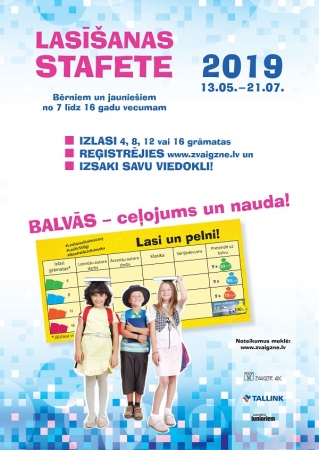 Lasīšanas stafete 2019
